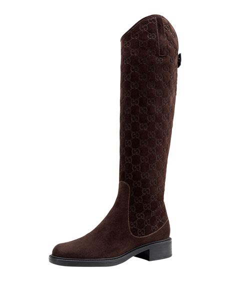 gucci maud boot brown